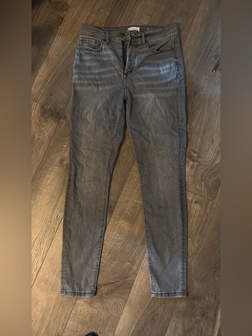 LOFT Women's Grey Skinny Jeans